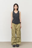 (W) Grain Sleeveless