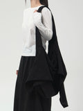 DRAPED SHOULDER BIG BAG