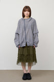 Lan Checked Layered Jumper