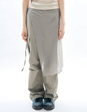Robin sheer wrap skirt