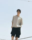 [AG] Rib stop Cargo Half Pants