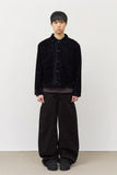 Off Velvet Denim Cropped JK