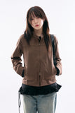 Jasper minimal zip-up jacket