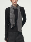 OVERDYED LINEN SCARF