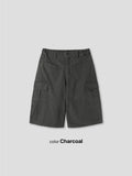 Loop Pocket Washing Bermuda Shorts