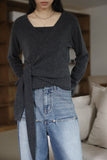 And Wrap Knit Top