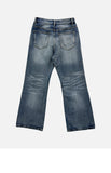 Jeep Button-Fly Curved Pants
