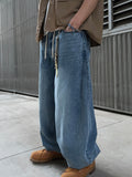Cat Washed Balloon Banding Denim