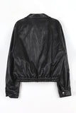 Mellow Crop Leather Jumper