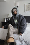 Harry pigment quilted jumper
