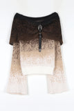 Western snow shoulder knit