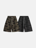 Taupe Military Camo Bermuda Pants