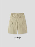 Loop Pocket Washing Bermuda Shorts