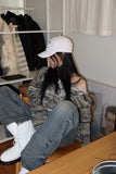 Step vintage denim jeans