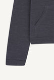 Slub Crop Hood Zip-Up