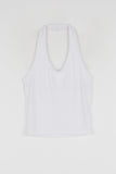 Thin halter sleeveless