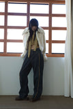 Real blend muffler cardigan