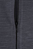 Slub Crop Hood Zip-Up