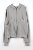 Spring Punching Hood Zip up