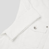 Fix Slash Wrap Denim Jacket