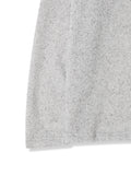 Obdic U-Neck See-Through Linen Long Sleeve