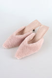 Pastel fur stilettos