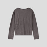 Log Crop Stripe Long Sleeve