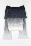 Western snow shoulder knit