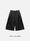 Leir Pintuck Bermuda Shorts