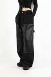 Chrome rivet banding pants