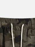 Taupe Military Camo Bermuda Pants