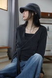 And Wrap Knit Top