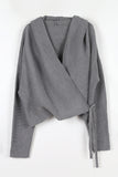 Hoodie shawl wrap cardigan