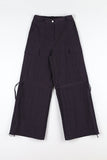 Strap coated cargo pants