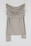 Cozy Off-Shoulder Tee