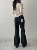 Ocean Tencel See-through Round Neck T-shirt