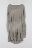 Under Sketchy Long Knit