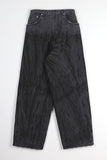 Unwrap front pocket denim