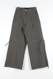 Strap coated cargo pants