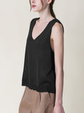 [Planning] Miel Linen V-Neck Sleeveless