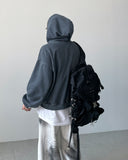 Prison Dyeing Crop Hoodie