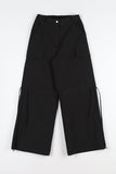 Strap coated cargo pants