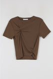Peanut Crop Pintuck T-shirt