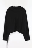 Hoodie shawl wrap cardigan