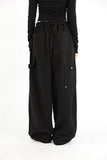Chrome rivet banding pants