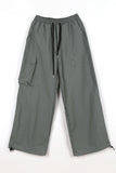 Studded pier wide pants
