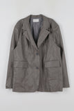 Crack Spring Leather Jacket