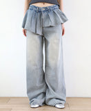 Wish Frill Curtain Denim Jeans