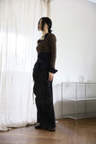 Double cargo long skirt