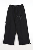 Studded pier wide pants